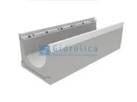 Лоток водоотводный бетонный коробчатый (СО-300мм), с оцинкованной насадкой, с уклоном 0,5% КUу 100.39,9 (30).53(46) - BGZ-V, № 27